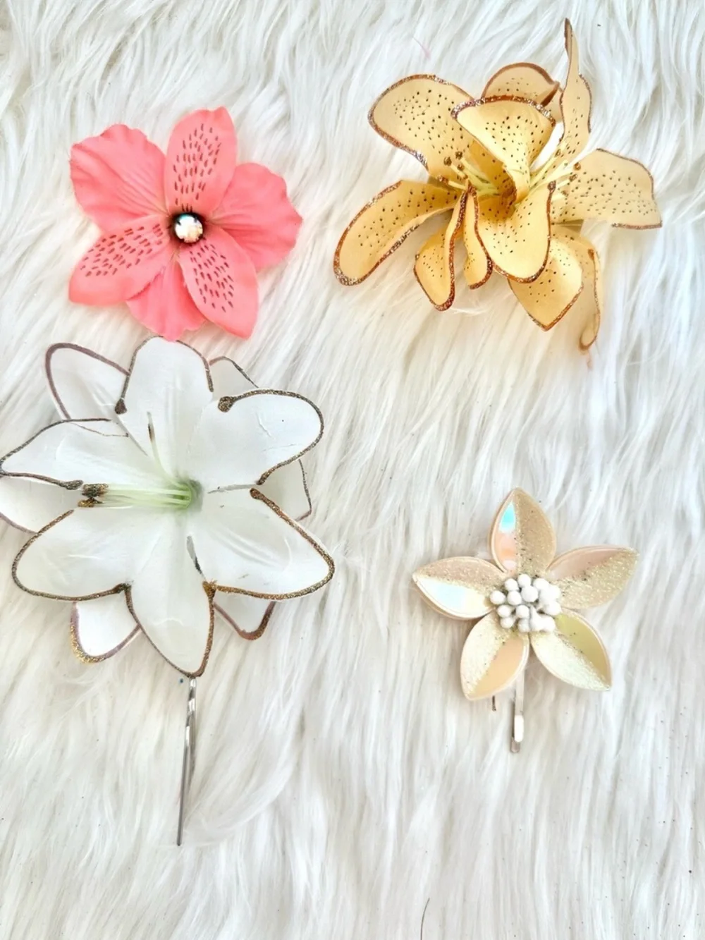 FLOWER HAIR SET